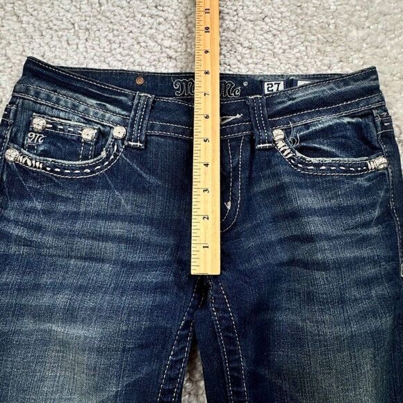 Miss Me Bootcut Jean Embroidered Flap Pockets - Picture 11 of 12